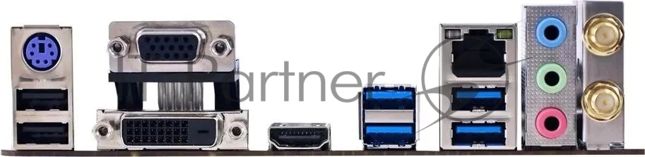 Материнская плата Biostar B550MX/E PRO, AM4, AMD B550, 4xDDR4, 4xSATA, 2xM.2, 1xPCIe 4.0 x16, DVI-D, HDMI, D-Sub, 1x1Gb LAN, 3x3.5 мм, 7.1, microATX