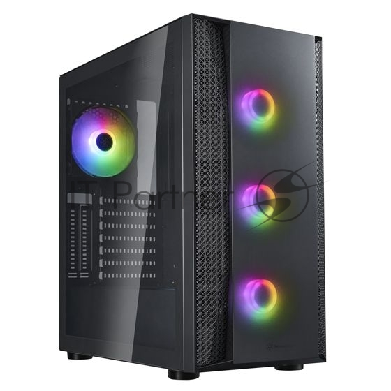 Miditower SilverStone FARA B1 PRO V2 <SST-FAB1B-PRO-V2> Black ATX без БП, с окном