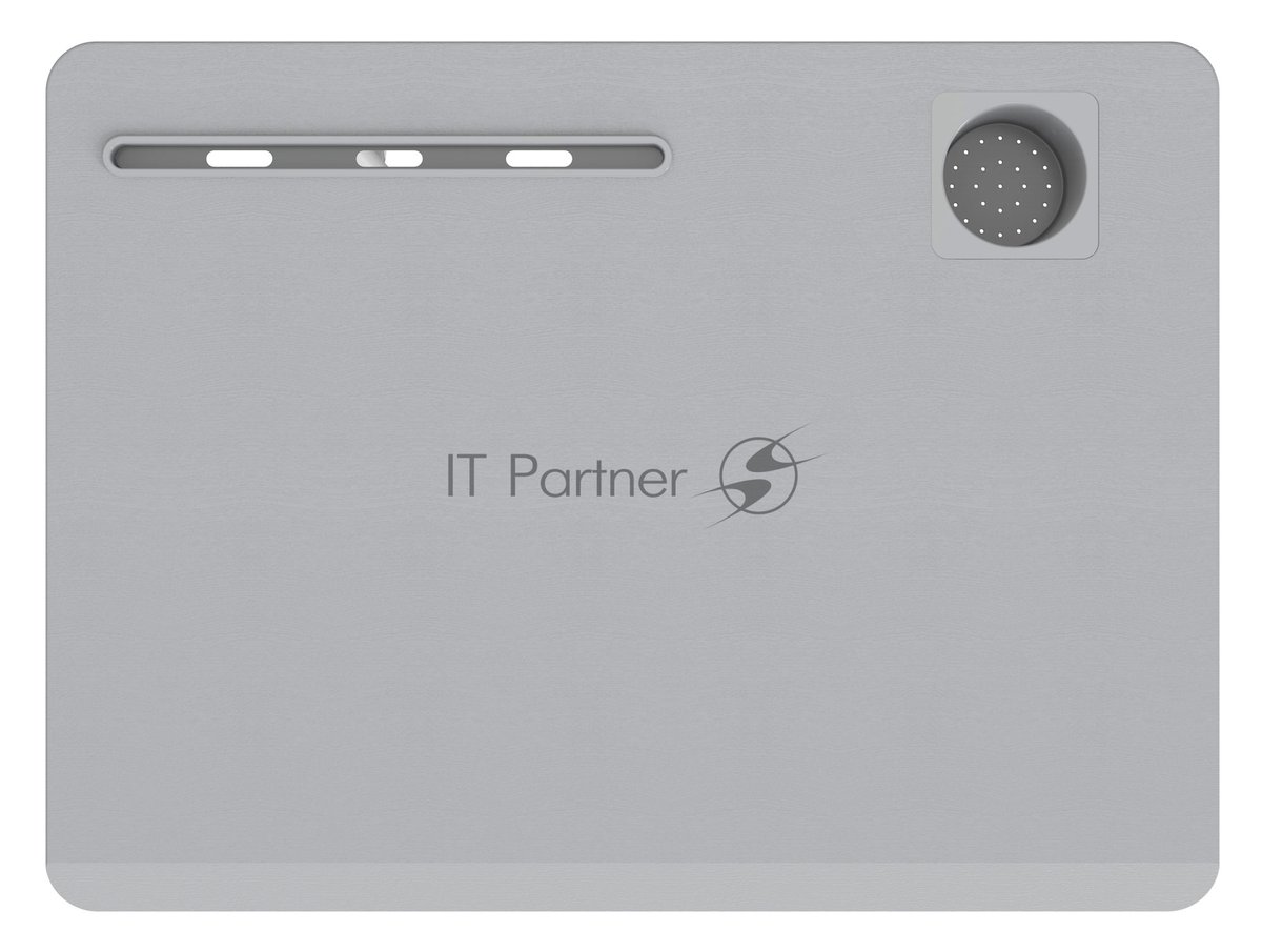 Стол для ноутбука Cactus VM-FDS101B столешница МДФ серый 70x52x106см (CS-FDS101WGY)