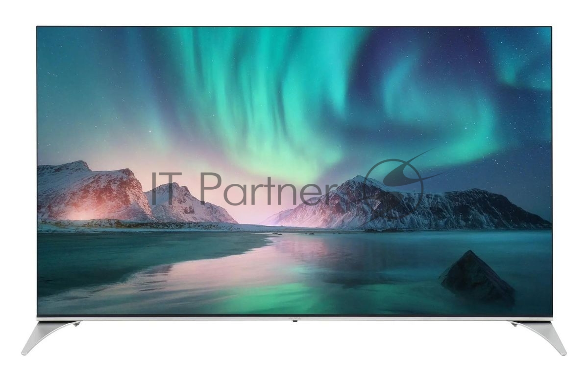 Телевизор Hyundai 65" H-LED65QBU7500 черный UHD QLED 60Hz Smart TV