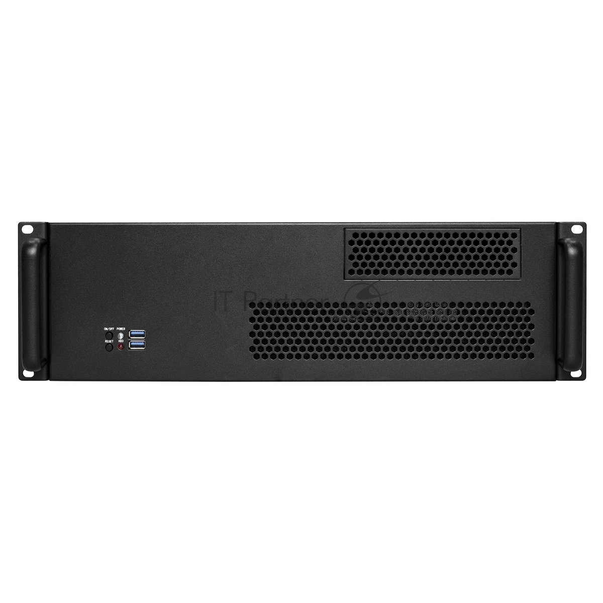 Серверный корпус ExeGate EX293671RUS Pro 3U330-02 (RM 19", высота 3U, глубина 330, БП 1000PPH-SE 80 PLUS® Bronze, USB)