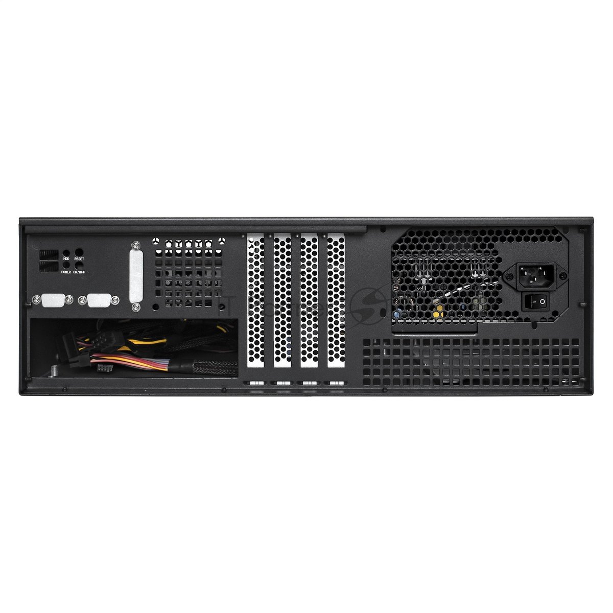 Серверный корпус ExeGate EX293671RUS Pro 3U330-02 (RM 19", высота 3U, глубина 330, БП 1000PPH-SE 80 PLUS® Bronze, USB)