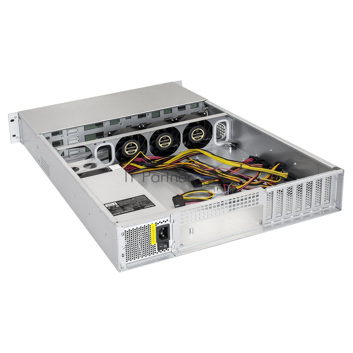 Серверный корпус ExeGate Pro 2U660-HS12 (RM 19", высота 2U, глубина 660, БП 2U-920ADS, 12xHotSwap)