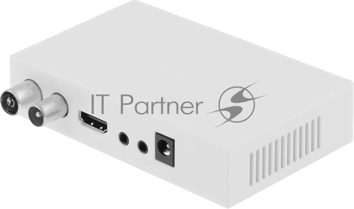Приставка для цифрового ТВ Cadena CDT-2214SB белый, DVB-T2, DVB-T, HDMI, USB 2.0
