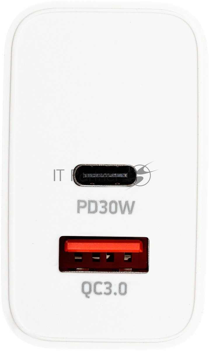 Сетевое зарядное устройство Digma DGW3D 3A PD+QC белый