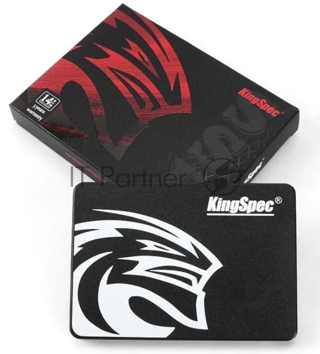 Накопитель SSD KingSpec P4-120, 120Gb, SATA III, 2.5", R/W 500/500
