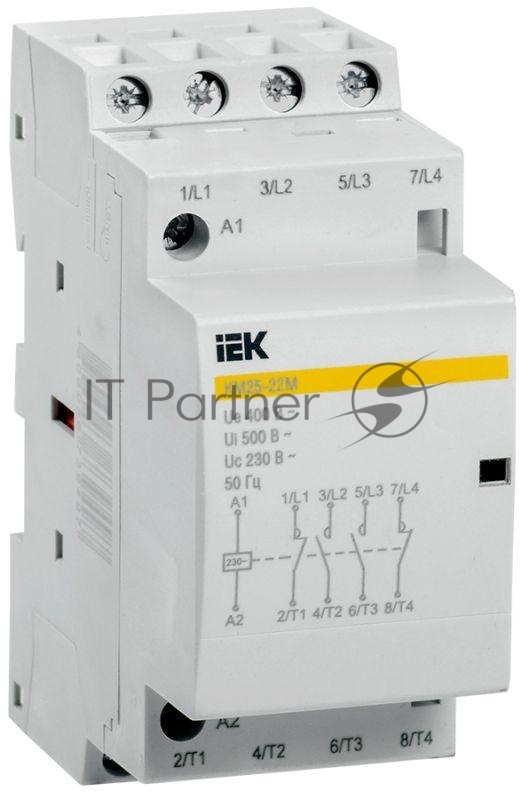 Контактор модульный IEK MKK11-25-22 КМ25-22М AC