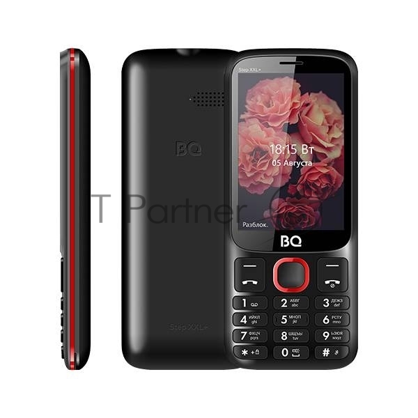 Мобильный телефон BQ 3590 Step XXL+ черный/красный