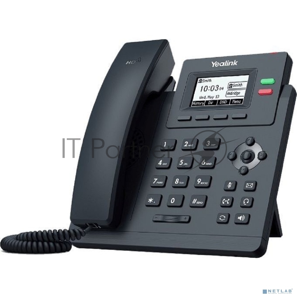 IP-телефон Yealink SIP-T31P without PSU, 2 аккаунта, PoE