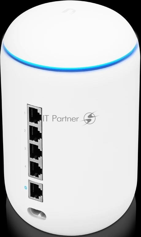 Wi-Fi роутер Ubiquiti UniFi Dream Machine, 802.11a/b/g/n/r/k/v/ac/ac-wave2, 2.4/5ГГц (UDM-EU)