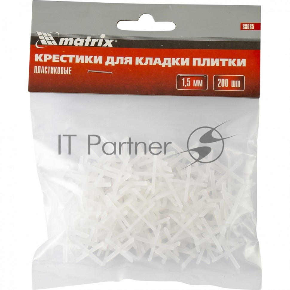 Крестики Matrix, 1,5 мм, для кладки плитки, 200 шт.