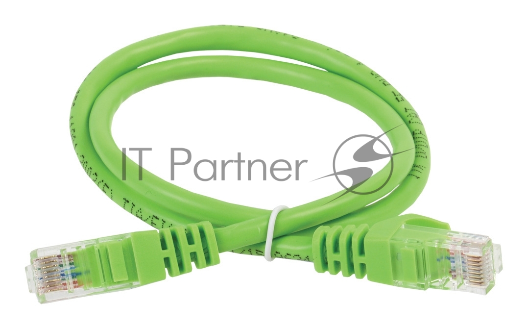 Патч-корд ITK PC02-C5EUL-2M UTP вилка RJ-45-вилка RJ-45 cat.5е 2м зеленый LSZH (уп.:1шт)