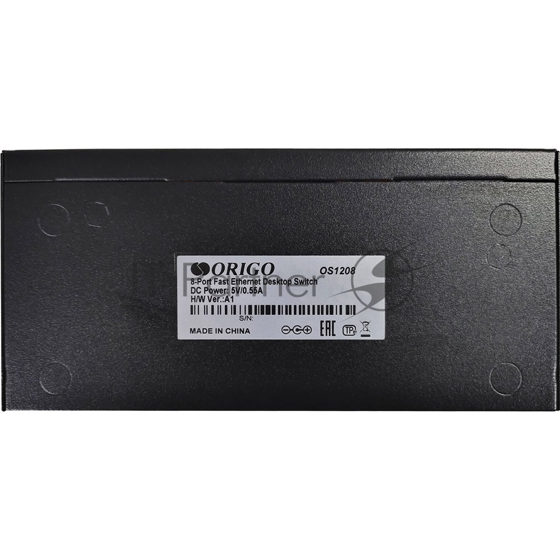 Коммутатор ORIGO OS1208/A1A, 8×100 Мбит/с, неуправляемый