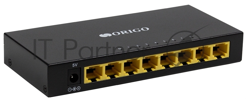 Коммутатор ORIGO OS1208/A1A, 8×100 Мбит/с, неуправляемый