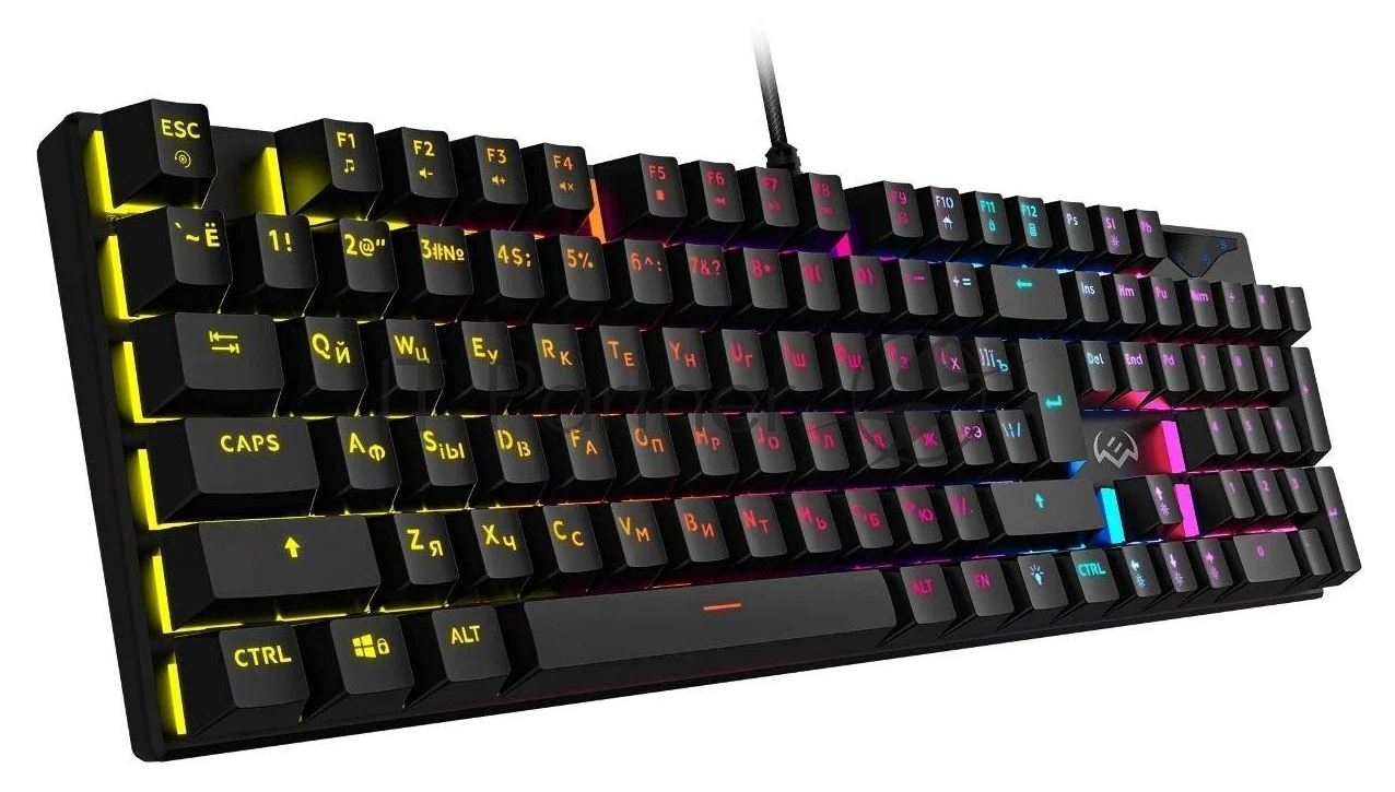 Клавиатура SVEN KB-G9300 проводная, USB Type-A, чёрный