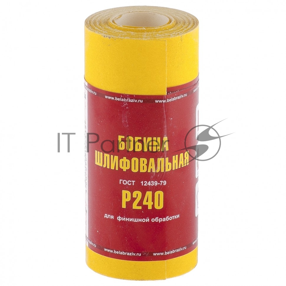 Шкурка Россия на бумажной основе,LP41C,зерн. Р240,мини-рулон 75634