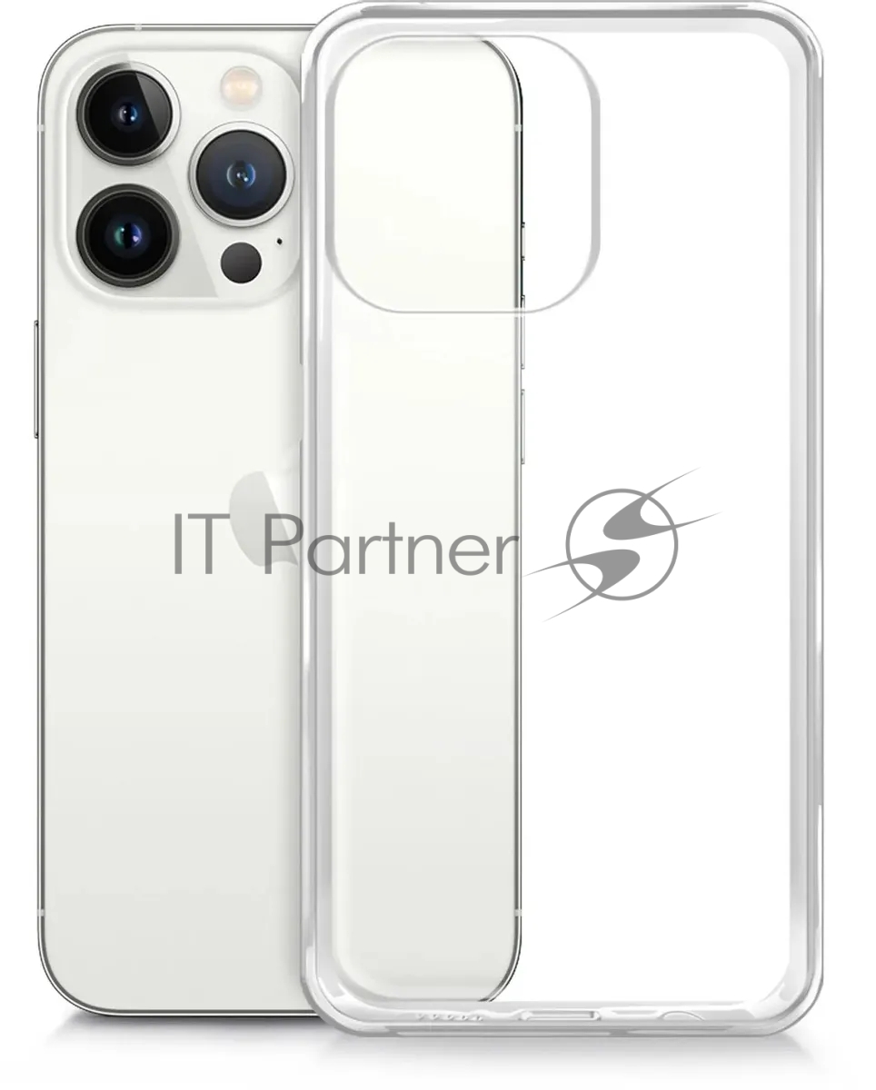 Чехол (клип-кейс) BoraSCO для Apple iPhone 13 Pro прозрачный