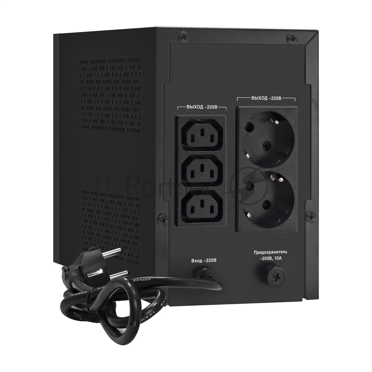 Источник бесперебойного питания ExeGate EX292801RUS SpecialPro UNB-1600.LED.AVR.2SH.3C13 1600VA/950W, LED, AVR, 2*Schuko+3*C13, съемн.кабель, металлический корпус, черный