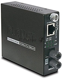 Медиаконвертер PLANET Technology FST-801 10/100Base-TX to 100Base-FX (ST) Smart Media Converter