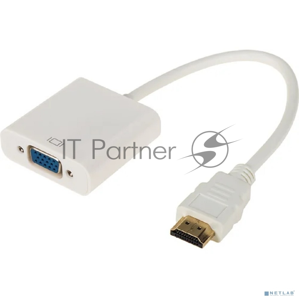 Rexant (17-6934) Переходник штекер HDMI - гнездо VGA, провод + шнур стерео 3,5мм с питанием