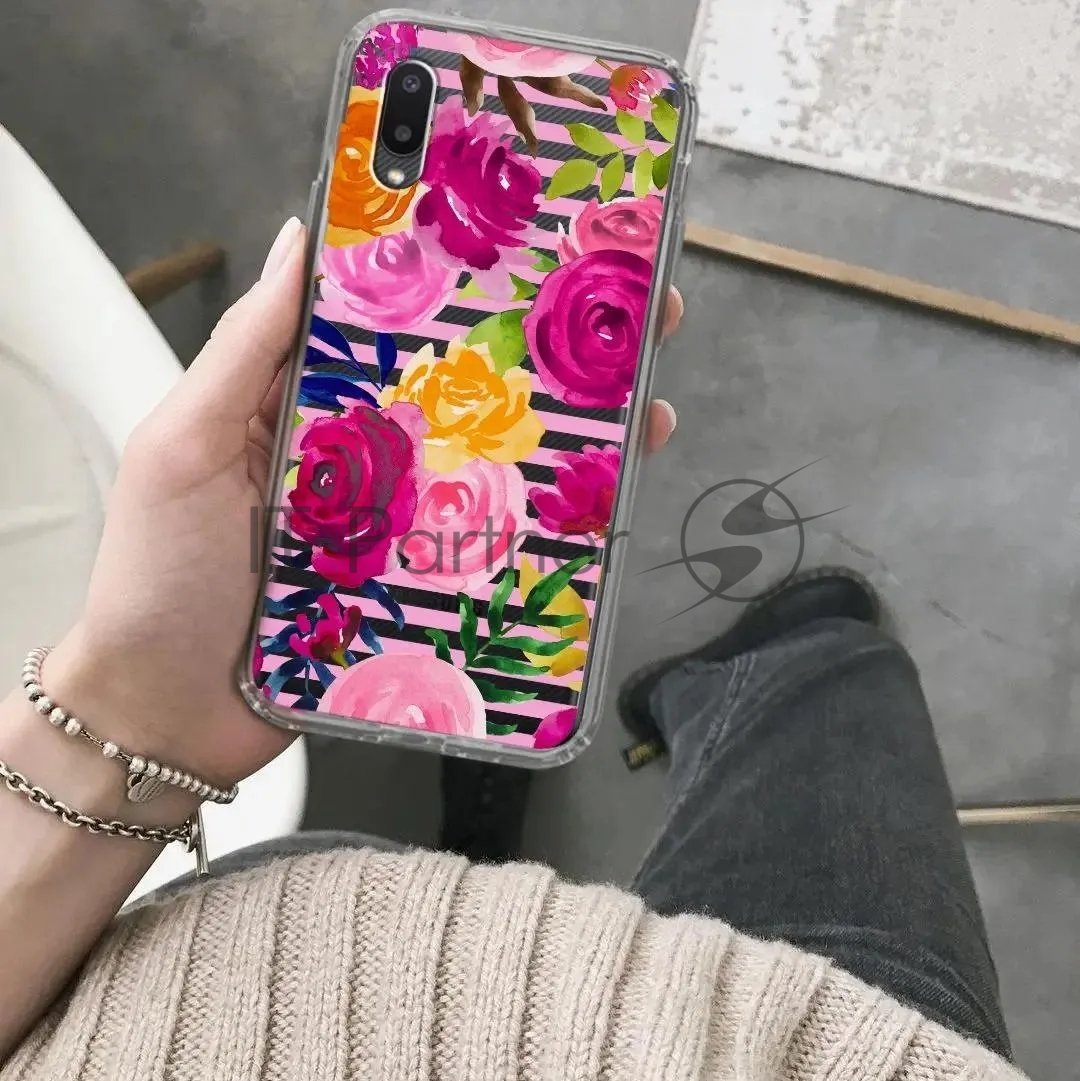 Чехол (клип-кейс) Gresso Air, для Samsung Galaxy A02, прозрачный/рисунок gr17aaae9162