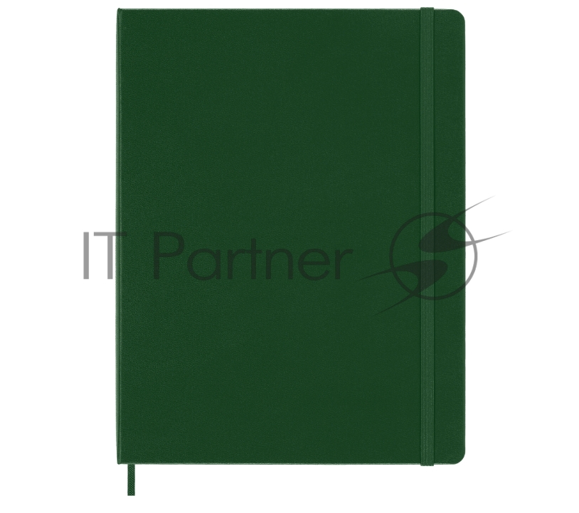 Блокнот MOLESKINE Classic, 192стр, в клеточку, твердая обложка, зеленый qp091k15