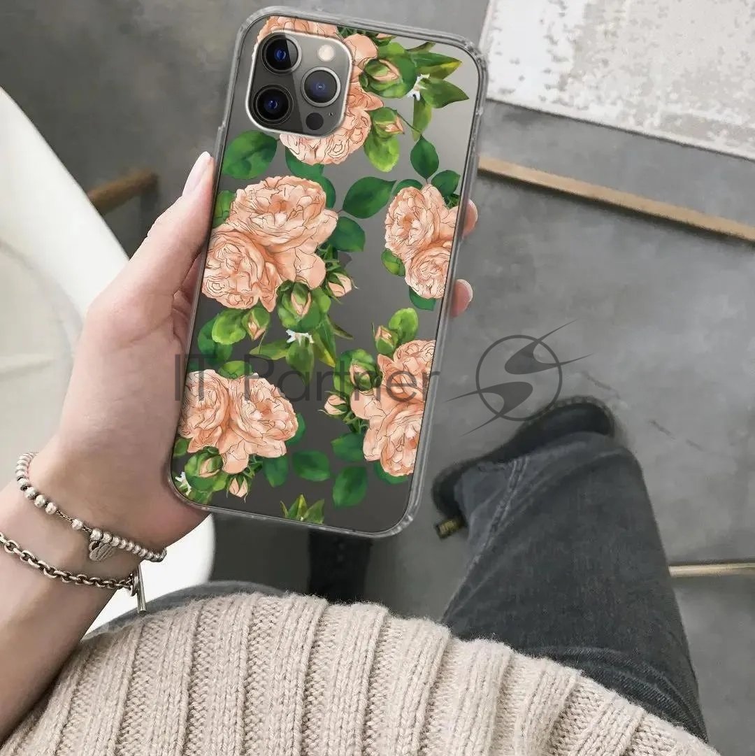Чехол (клип-кейс) Gresso Air для Apple iPhone 12/12 Pro прозрачный/рисунок gr17aaae9069
