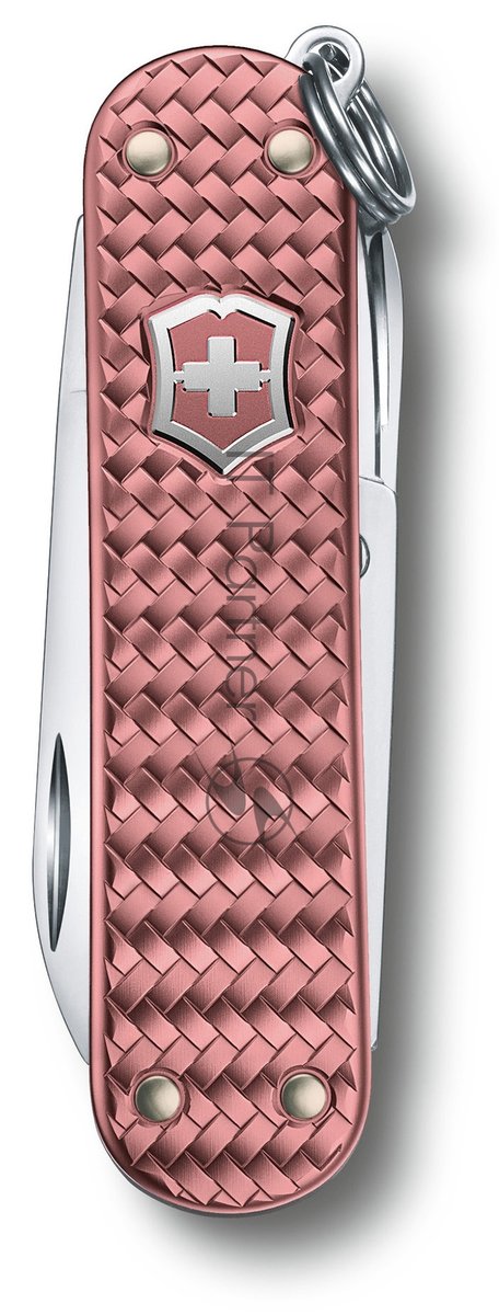Нож-брелок Victorinox Classic SD Precious Alox, 58 мм, 5 функций, "Gentle Rose" (подар. упаковка)