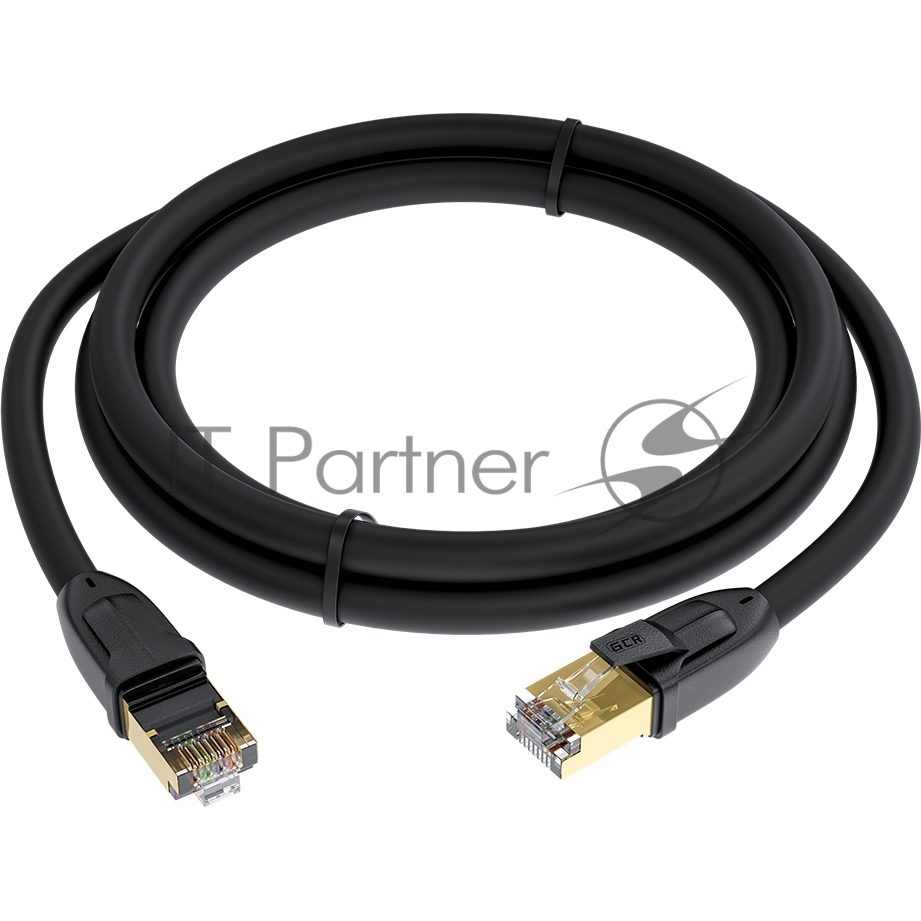 Патч-корд GCR PROF прямой 7.5m, FTP медь cat.6, позолоч. контакты и коннектор, 25 AWG, Deluxe ethernet high speed 10 Гбит/с, RJ45, T568B, GCR-52548