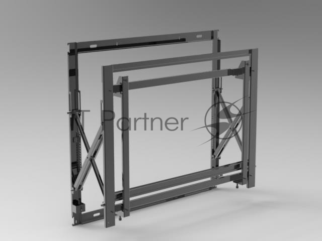 Настенное крепление для видеостен с выдвижным механизмом. Совместимо с 55" LCD панелями Hikvision