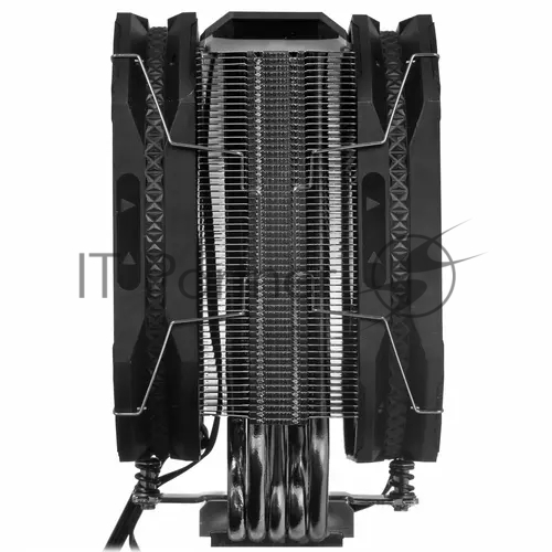 Кулер для процессора DEEPCOOL AS500 PLUS черный, 140 мм, алюминий/медь, 1200 об/мин, 29.2 дБ, 4 pin, 220 Вт, 164 мм