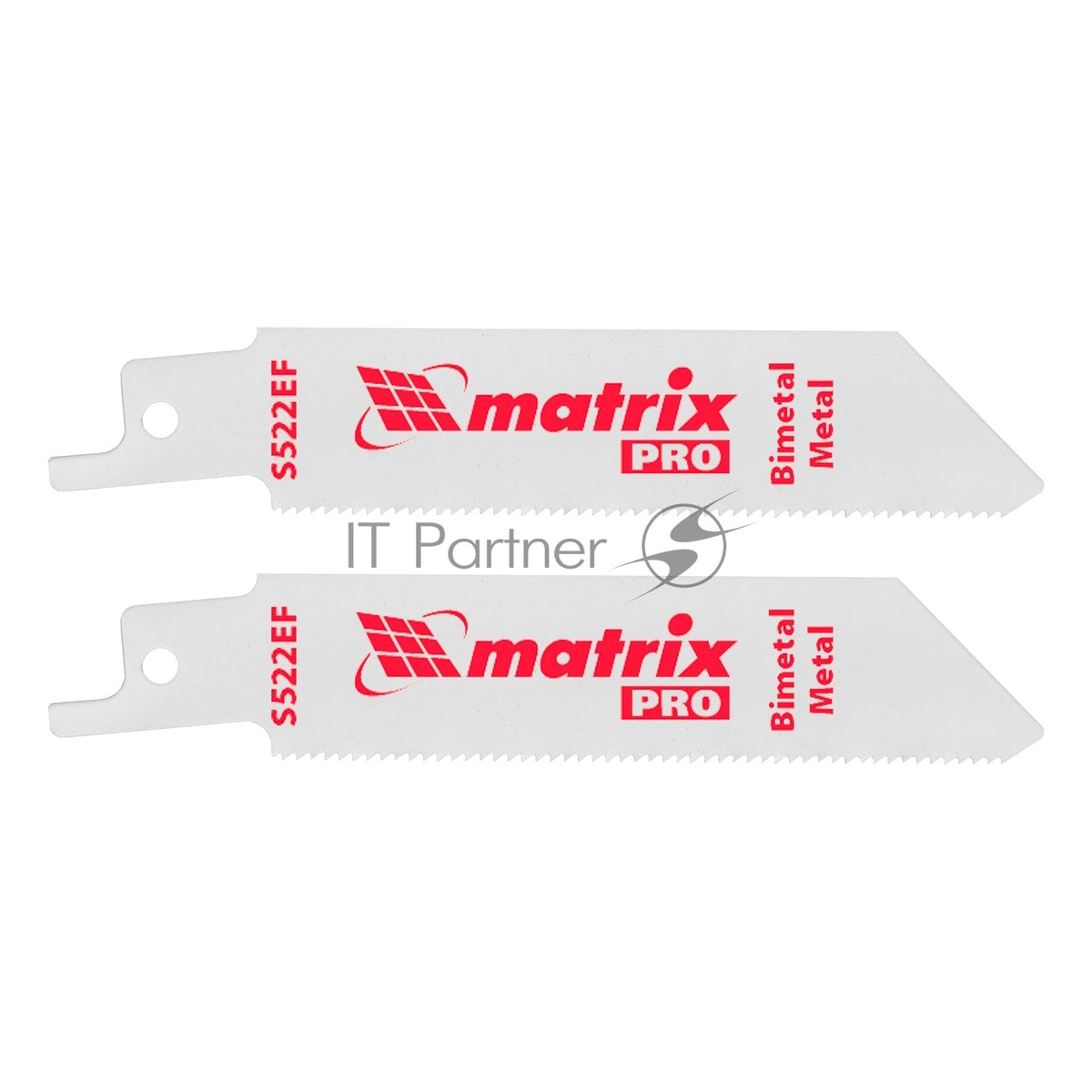 Полотна по металлу Matrix для сабельной пилы S522EF 75/1,4 мм, Bimetal, 2 шт., PRO