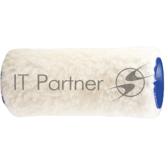 Валик Сибртех сменный с натуральным мехом, 200 мм, ворс 12 мм, D 48 мм, D ручки 6 мм