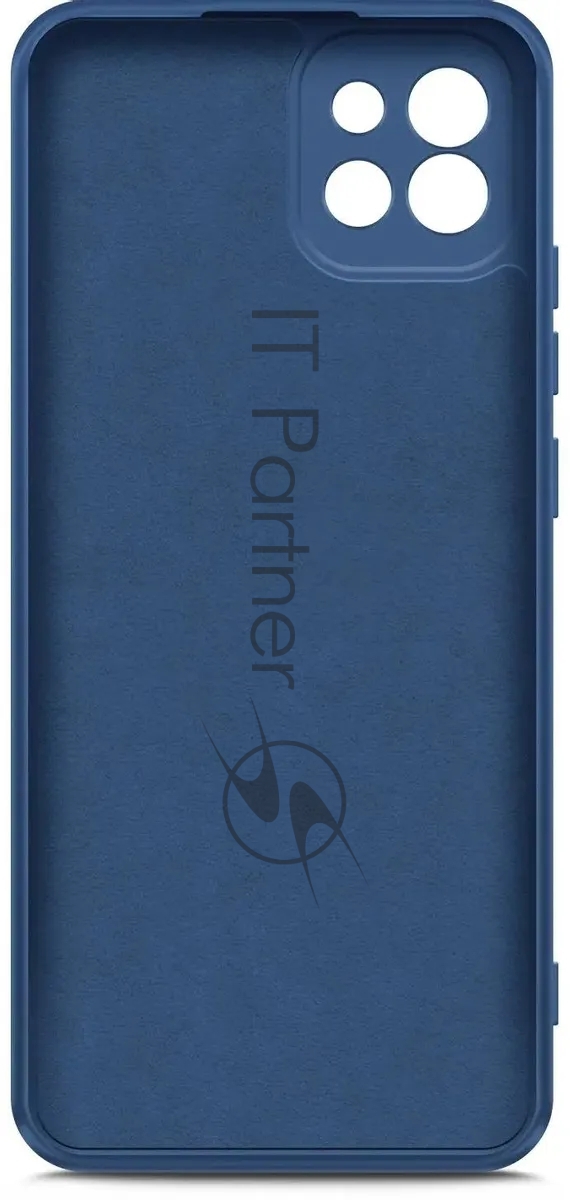 Чехол (клип-кейс) BoraSCO Microfiber Case для Samsung Galaxy A03 синий