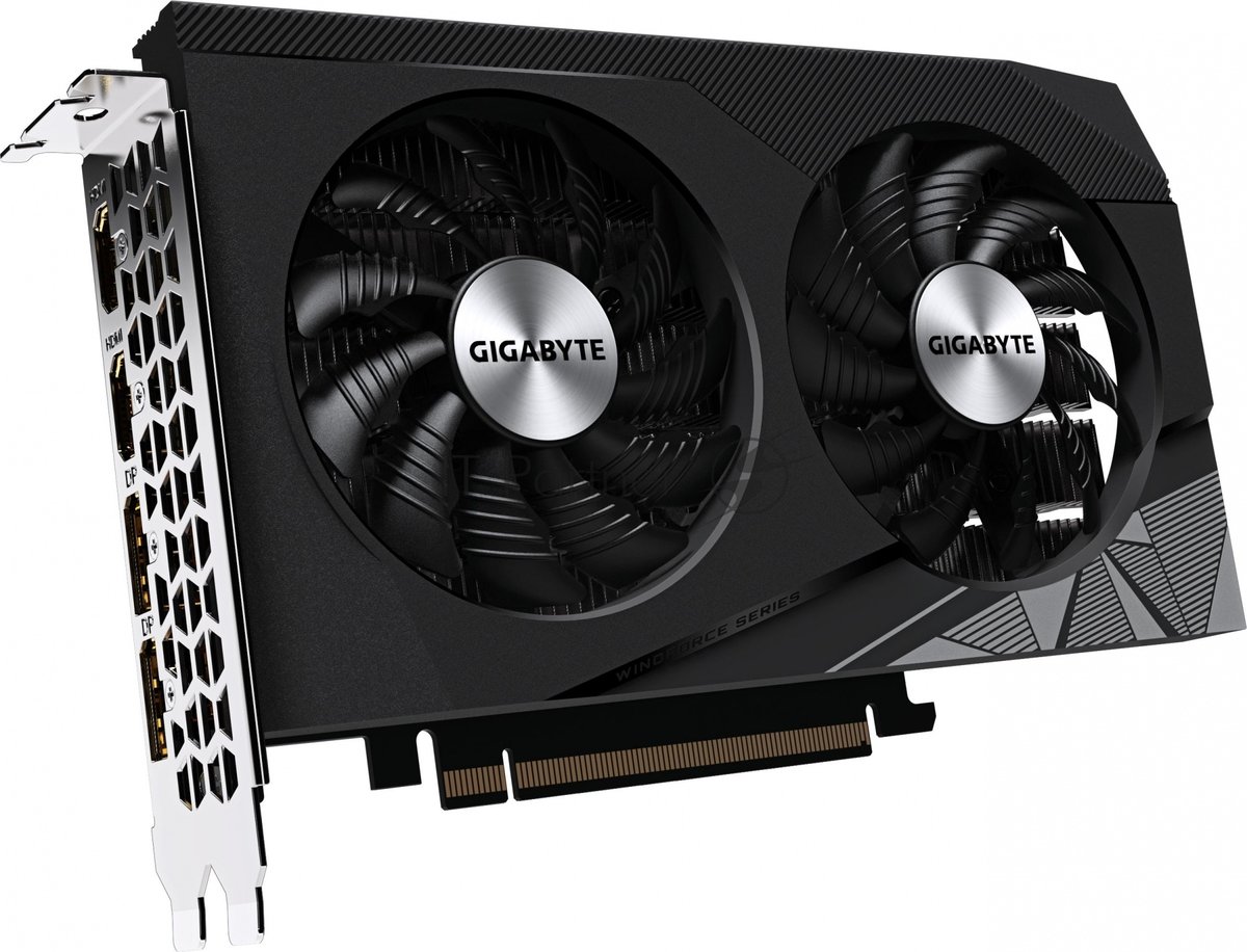Видеокарта Gigabyte Intel Arc A380 WINDFORCE OC, 6 GB GDDR6, 96 bit, 2xDisplayPort, 2xHDMI, GPU 2000 MHz