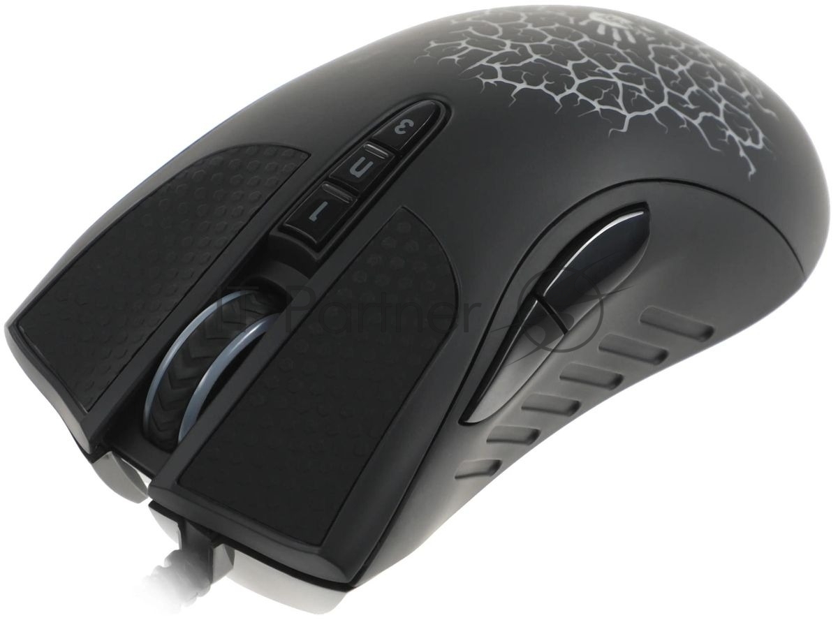 Мышь проводная A4Tech Bloody Blazing A9/A90 черный, 4000 dpi, USB Type-A, кнопки - 8