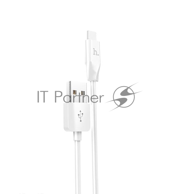 Кабель USB HOCO X1 Rapid, USB - Type-C, 2.1А, 1м, белый