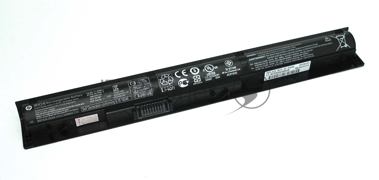 Аккумуляторная батарея для ноутбука HP ProBook 450 G3, 470 G3 14.8V 44Wh черный