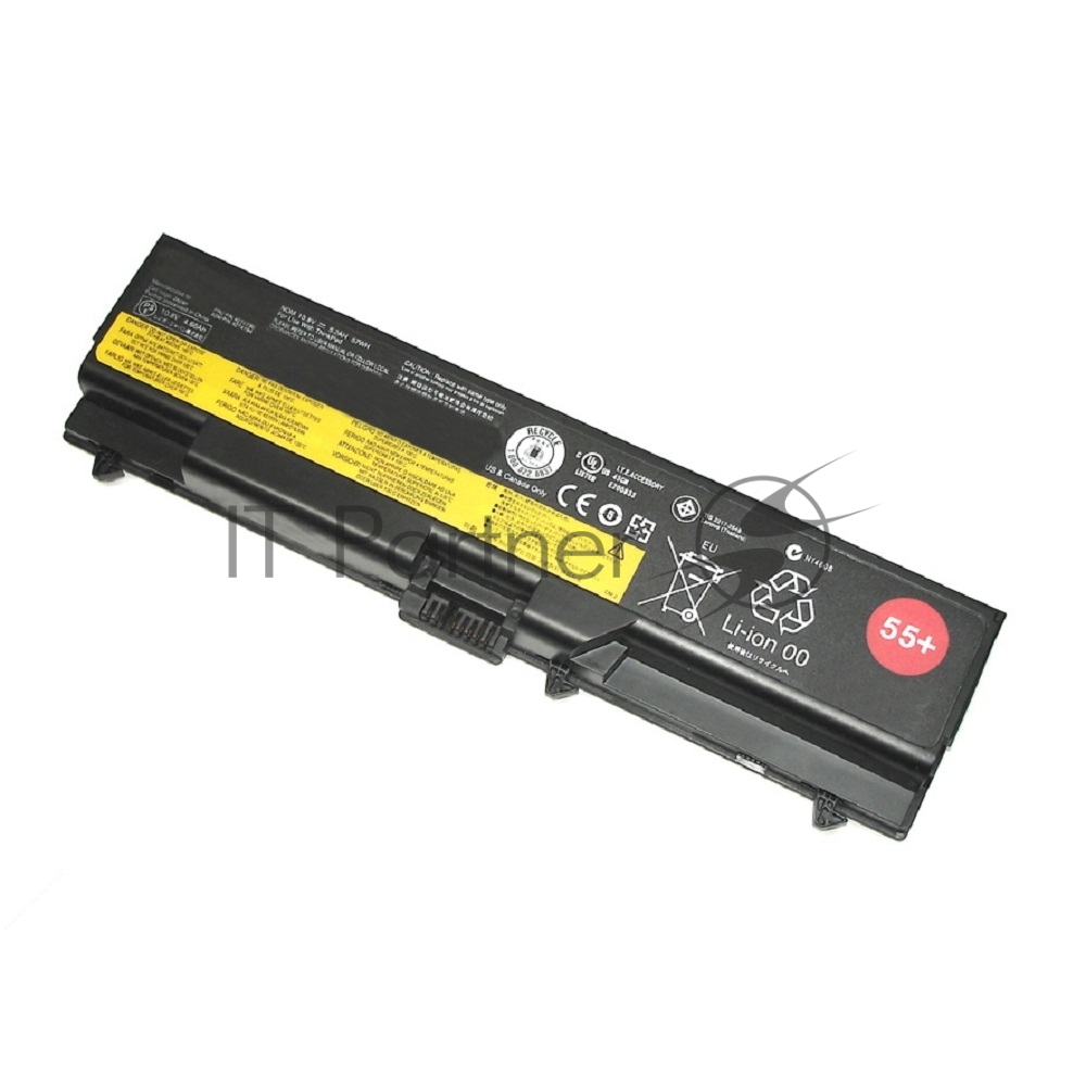 Аккумуляторная батарея для ноутбука Lenovo ThinkPad T410 (42T4235 55+) 10.8V 57Wh черный