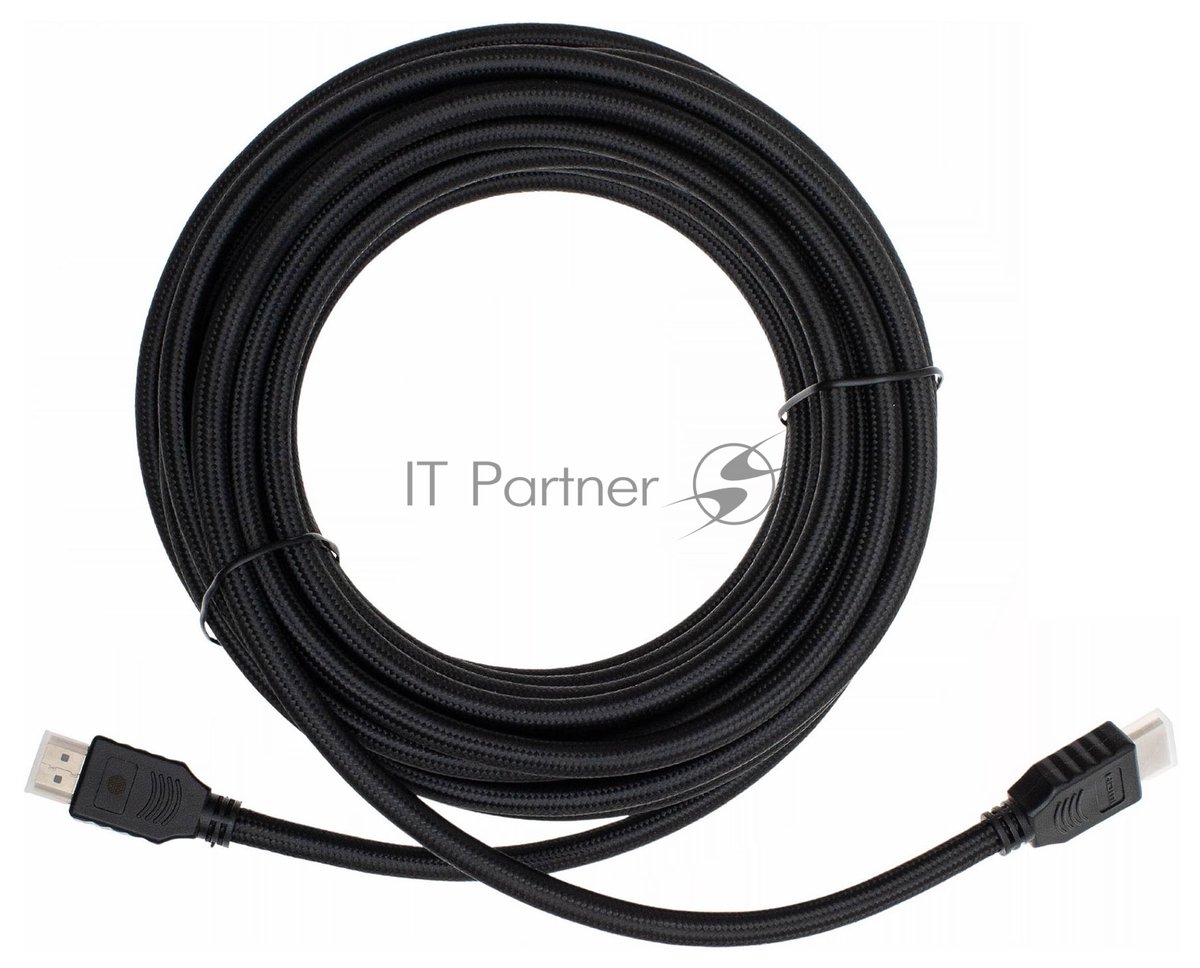 Кабель аудио-видео Cactus CS-HDMI.2-7 HDMI (m)/HDMI (m) 7м. позолоченные контакты черный