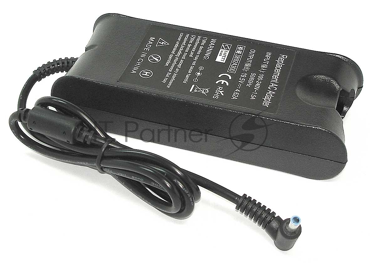 Блок питания (сетевой адаптер) для ноутбуков Dell 19,5V 4.62A 4.5x3.0 OEM