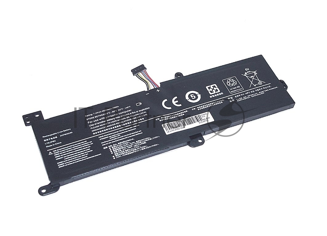 Аккумуляторная батарея для ноутбука Lenovo IdeaPad 320 (L16L2PB2) 7.4V 30Wh OEM черный