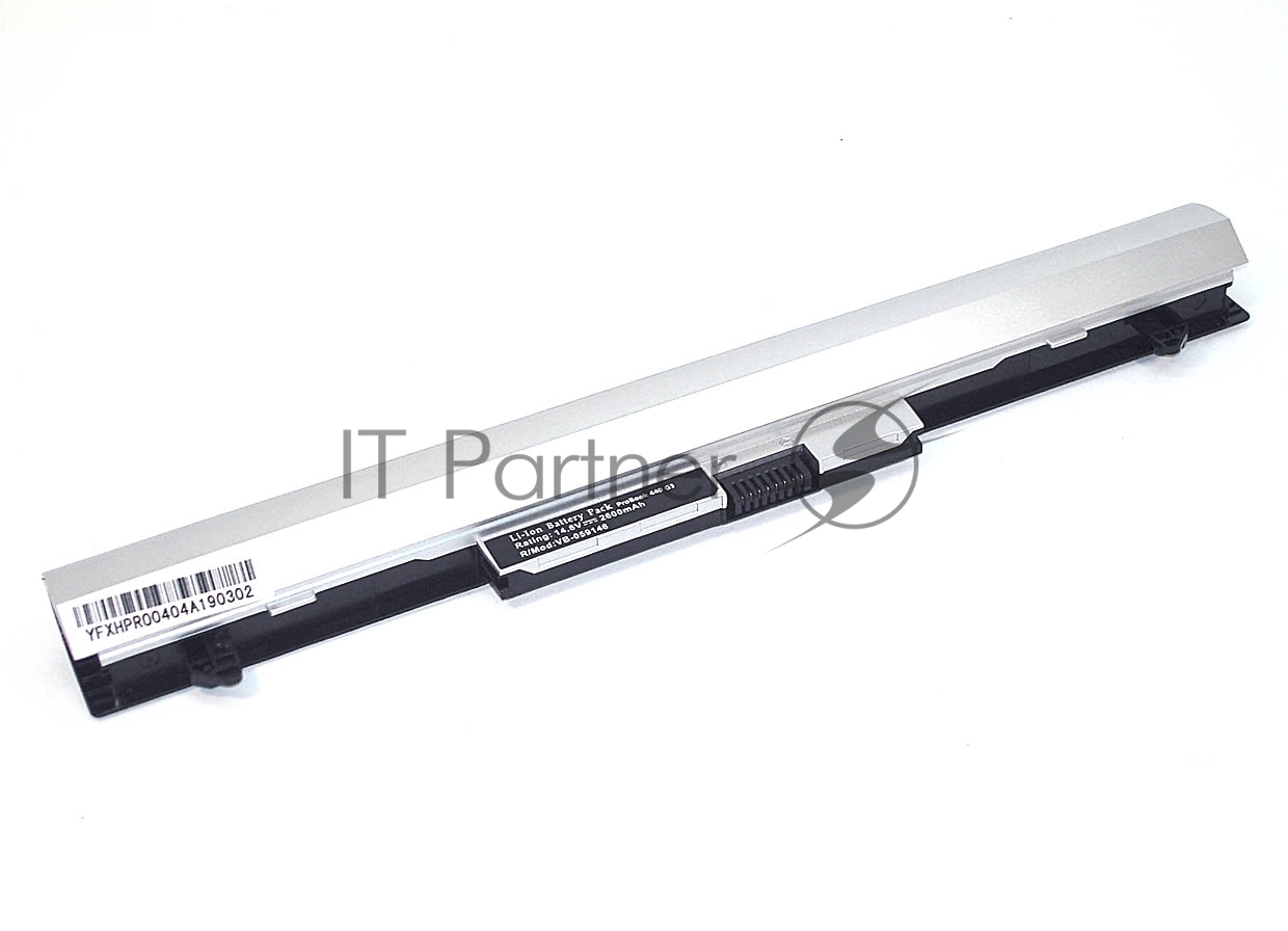 Аккумуляторная батарея для ноутбука HP ProBook 440 G3 430 G3 (RO04) 14.8V 2600mAh OEM серебристый
