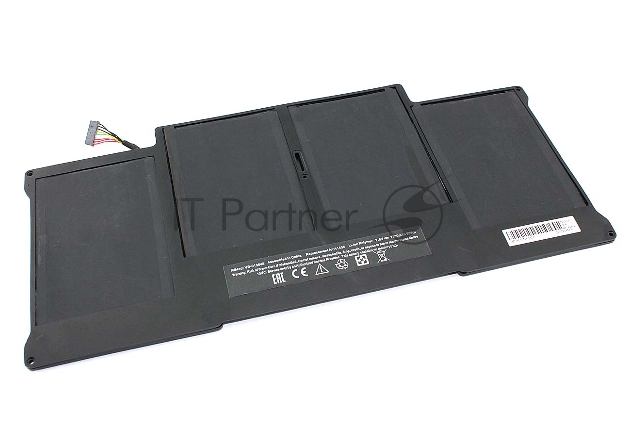 Аккумуляторная батарея для ноутбука Apple MacBook A1466 A1405 7.6V 7200 OEM