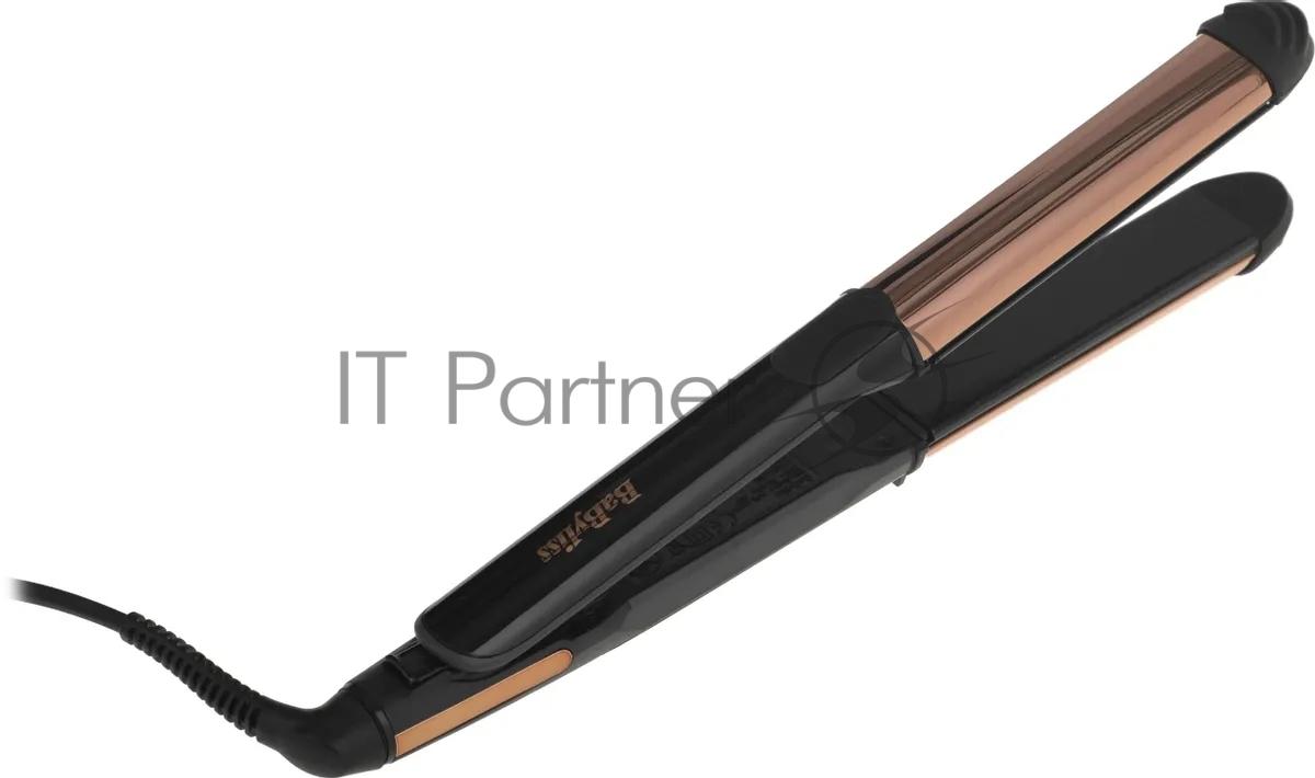 Выпрямитель для волос BaByliss Pure Metal ST481E черный/бронзовый, 28 мм, 230 °C, 5 режимов
