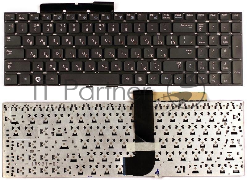 Клавиатура для ноутбука Samsung RF510 RF511 черная