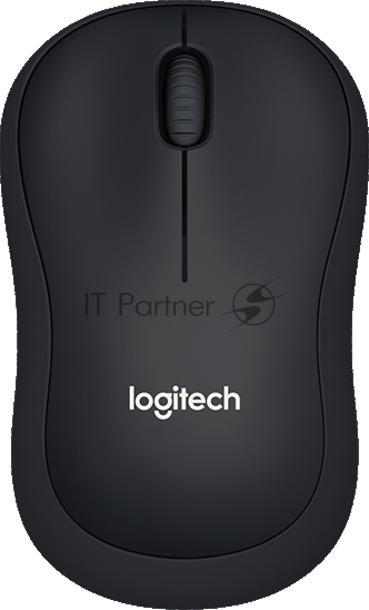Мышь беспроводная Logitech B220 Silent черный, 1000 dpi, радиоканал, USB, кнопки - 3