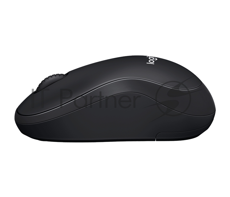 Мышь беспроводная Logitech B220 Silent черный, 1000 dpi, радиоканал, USB, кнопки - 3