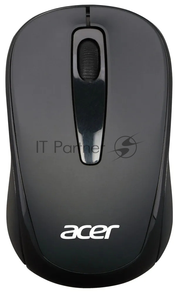Мышь беспроводная Acer OMR133 черный, 1000 dpi, радиоканал, USB, кнопки - 3