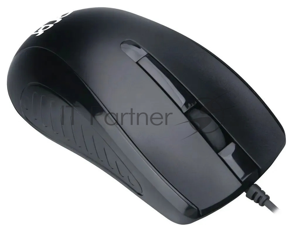 Мышь проводная Acer OMW136 черный, 1200 dpi, USB, кнопки - 3